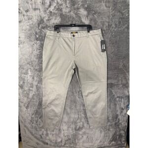 Johnny Bigg Mens Stretch Chino Pants Size 44 Smoke Grey J221CB201.SMK NWT
